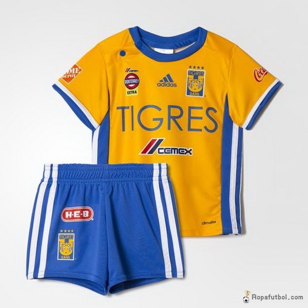 Camiseta Tigres de la UANL Replica Primera Ropa Niños 2016/17 Amarillo